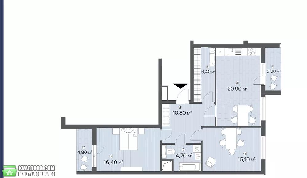 Sell 2-room apartment. Киев,  Ревуцкого — photo 4