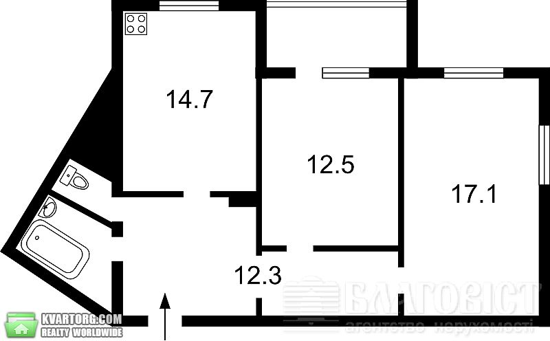 Sell 2-room apartment. Киев,  Чавдар — photo 2