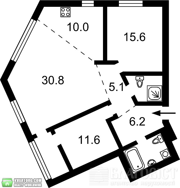 Sell 3-room apartment. Киев,  Липковского — photo 2