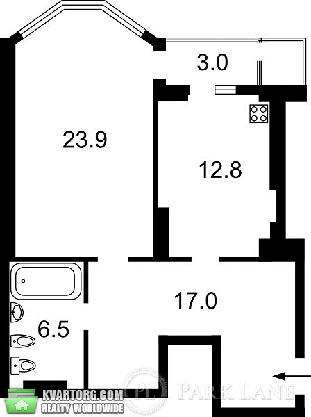 Sell 1-room apartment. Киев, Лебедева-Кумача — photo 1