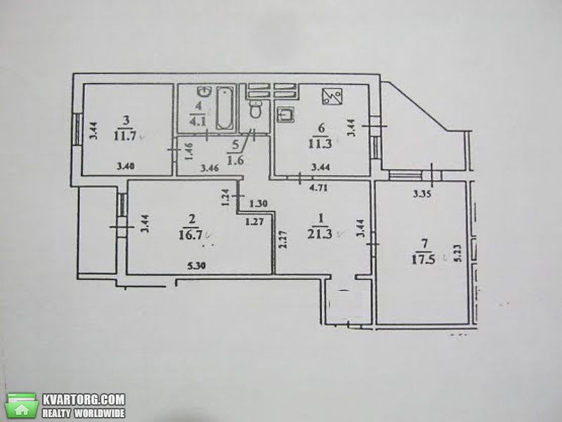 Sell 3-room apartment. Киев,  Цветаевой — photo 4
