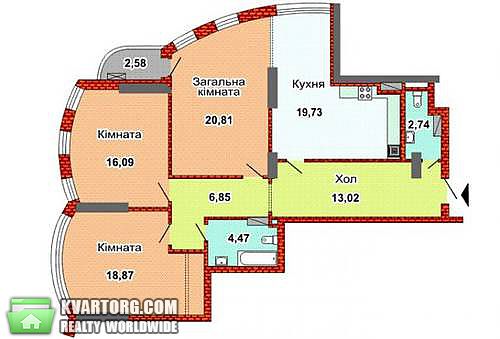 Sell 3-room apartment. Киев, Соборности — photo 5