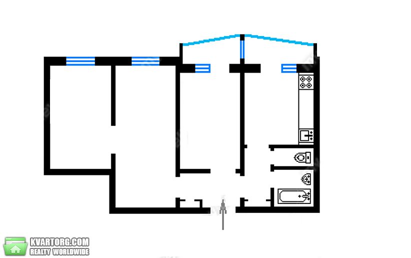 Sell 3-room apartment. Киев,  Давыдова бул — photo 2
