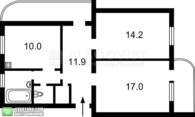 Sell 2-room apartment. Киев,  Мазепы — photo 2