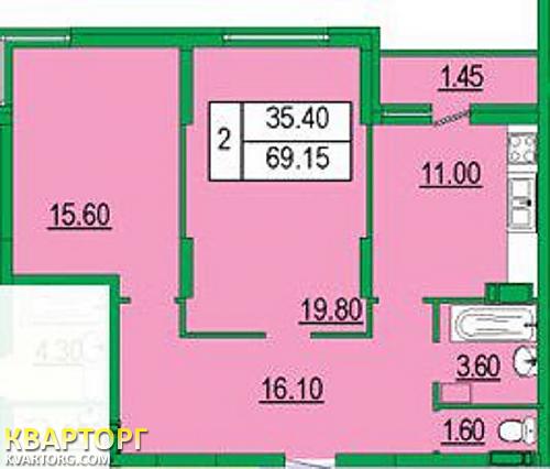Sell 2-room apartment. Киев, Вильямса  Академика — photo 2