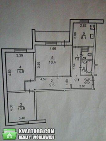 Sell 3-room apartment. Киев,  Милославская — photo 10