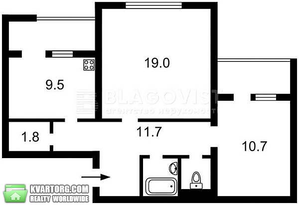 Sell 2-room apartment. Киев, Тимошенко — photo 7