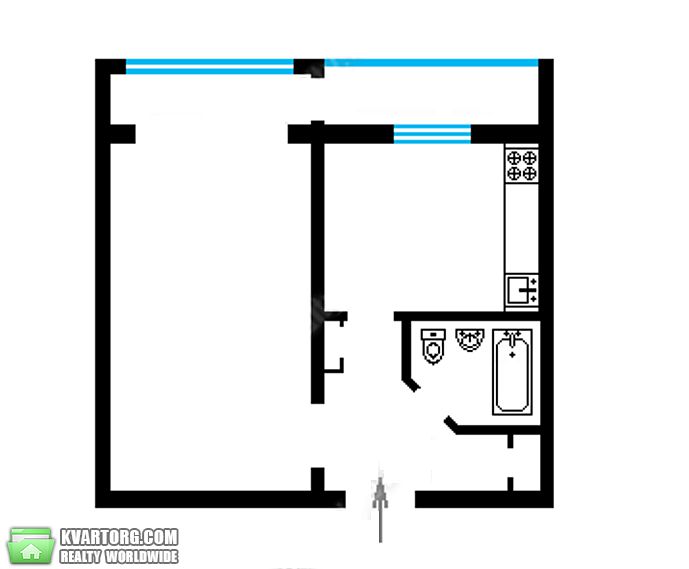 Sell 1-room apartment. Киев,  Жукова — photo 2