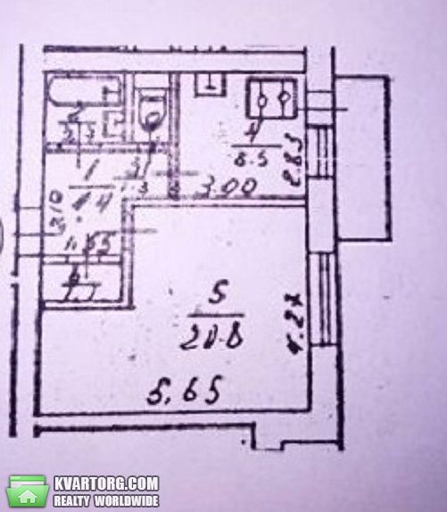 Sell 1-room apartment. Киев,  Казанская — photo 2