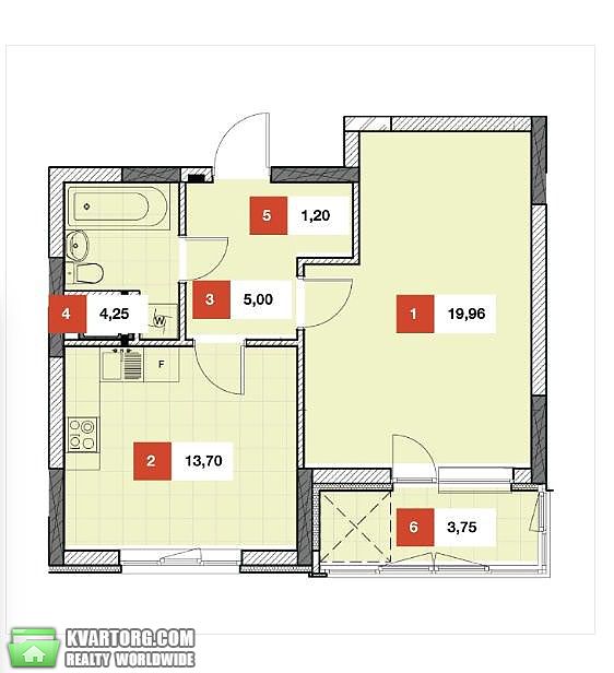 Sell 1-room apartment. Киев,  Заболотного — photo 5