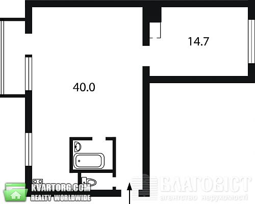 Sell 2-room apartment. Киев, Лесі Українки бул. — photo 6
