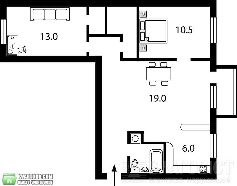 Sell 3-room apartment. Киев,  40-летия Октября просп — photo 2
