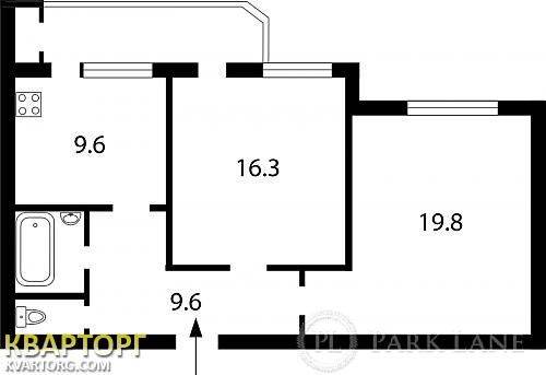 Sell 2-room apartment. Киев,  Ахматовой — photo 2