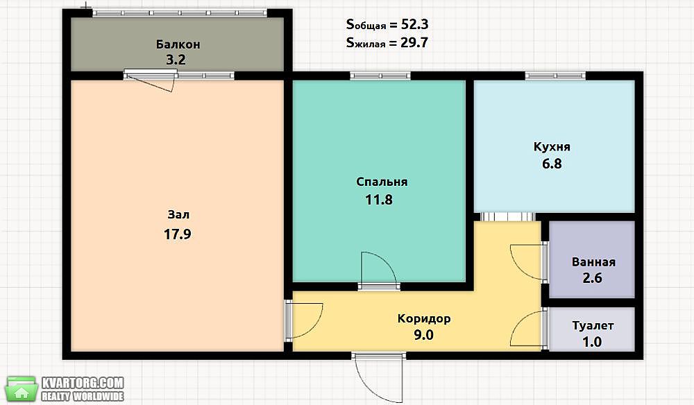 Sell 2-room apartment. Киев,  Героев Сталинграда пр — photo 9