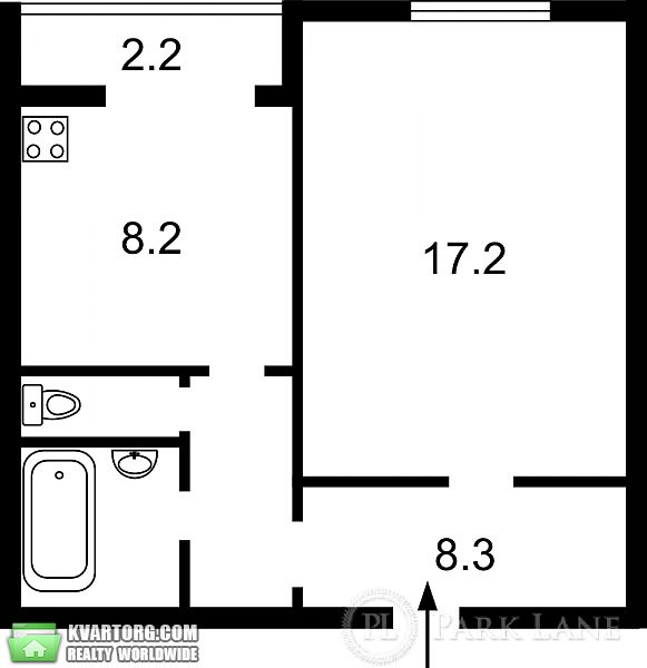 Sell 1-room apartment. Киев, Урловская — photo 2