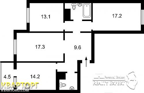Sell 3-room apartment. Киев,  Трутенко — photo 2