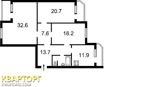 Sell 3-room apartment. Киев, Тростянецкая — photo 6