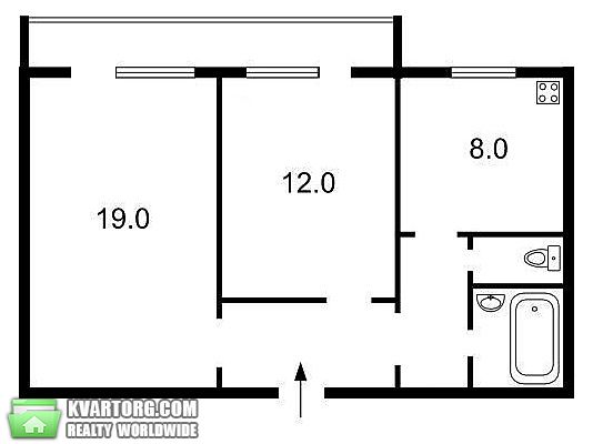Sell 2-room apartment. Киев,  Каштановая — photo 2