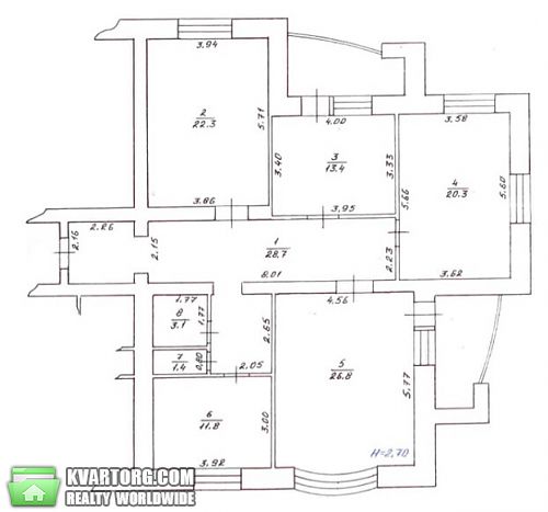 Sell 4-room apartment. Харьков, Московский пр — photo 2