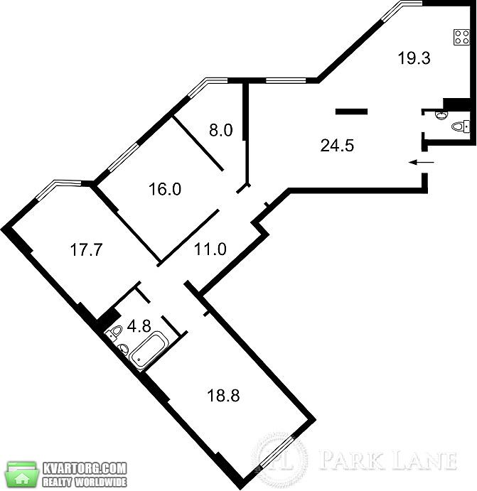 Sell 3-room apartment. Киев, Симоненка — photo 3