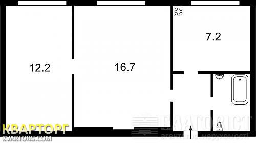 Sell 2-room apartment. Киев,  Саксаганского — photo 5