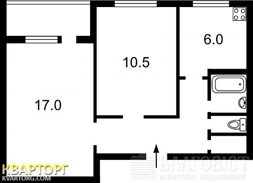 Sell 2-room apartment. Киев, Героев Сталинграда пр — photo 3