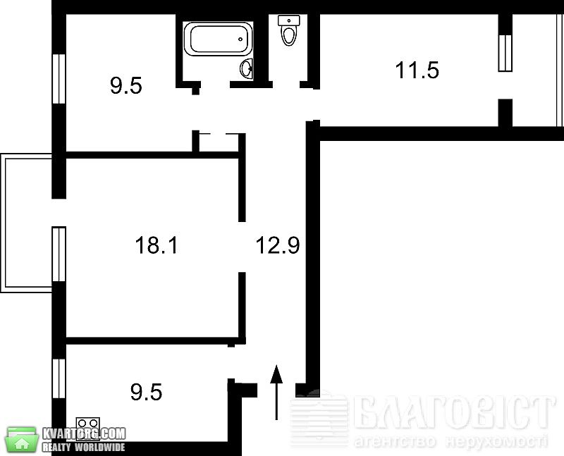 Sell 3-room apartment. Киев,  Святошинская — photo 3