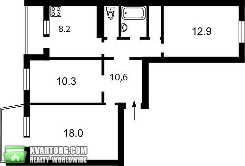 Sell 3-room apartment. Киев, Вербицкого — photo 8