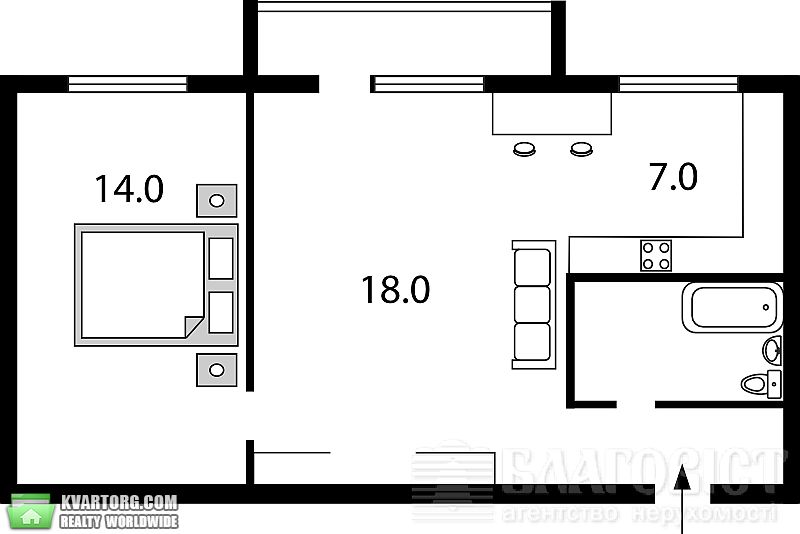 Sell 2-room apartment. Киев,  Первомайского — photo 9