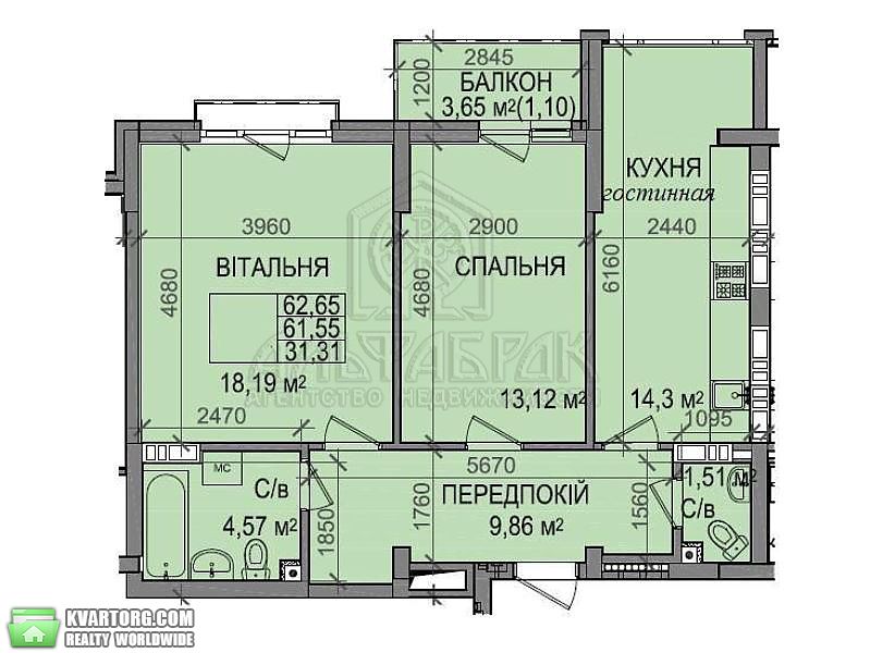 Sell 2-room apartment. Киев, Метрологи — photo 9