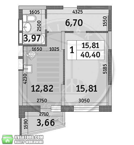 Sell 1-room apartment. Киев,  Каховская — photo 3