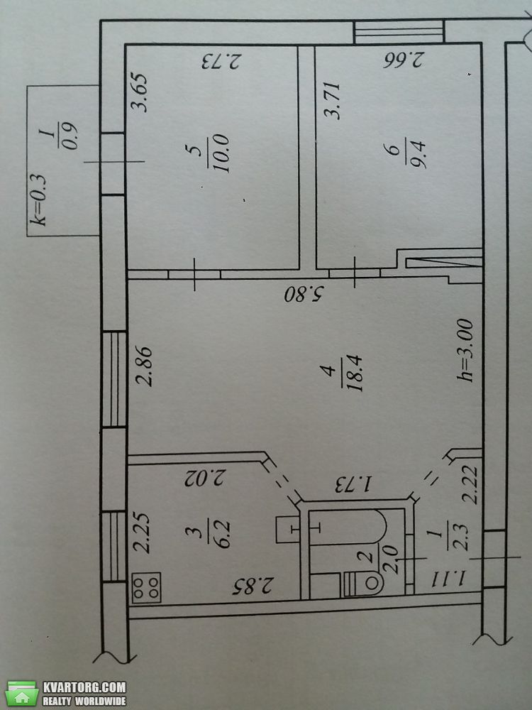 Sell 3-room apartment. Днепропетровск, Дунаевского — photo 1
