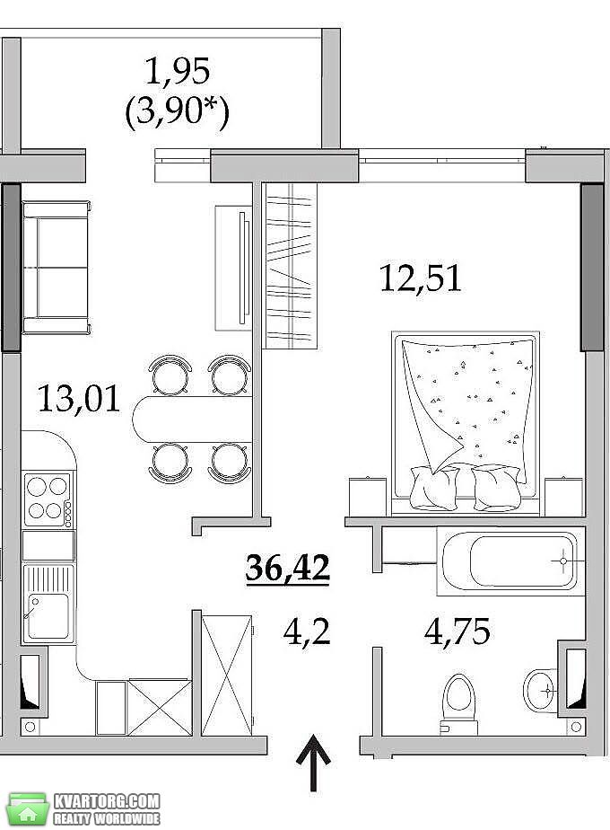 Sell 1-room apartment. Одесса, Академика Вильямса — photo 3