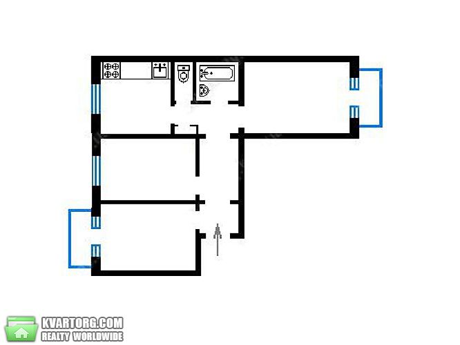 Sell 3-room apartment. Киев,  Победы пр — photo 2