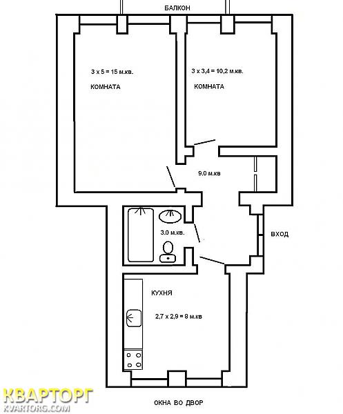Sell 2-room apartment. Одесса, Косвенная — photo 1