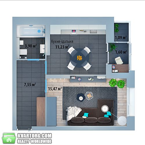 Sell 1-room apartment. Киев, Соломенская — photo 4