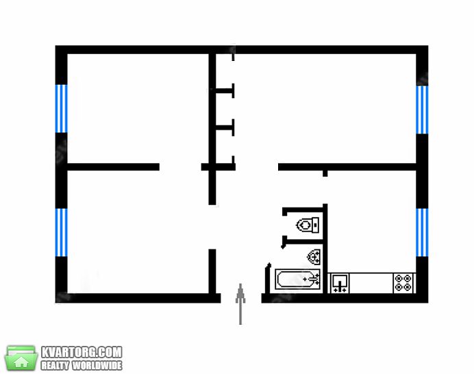 Sell 3-room apartment. Киев,  Верховного Совета бул — photo 1