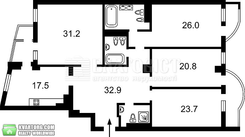 Sell 4-room apartment. Киев,  Леси Украинки бул — photo 1