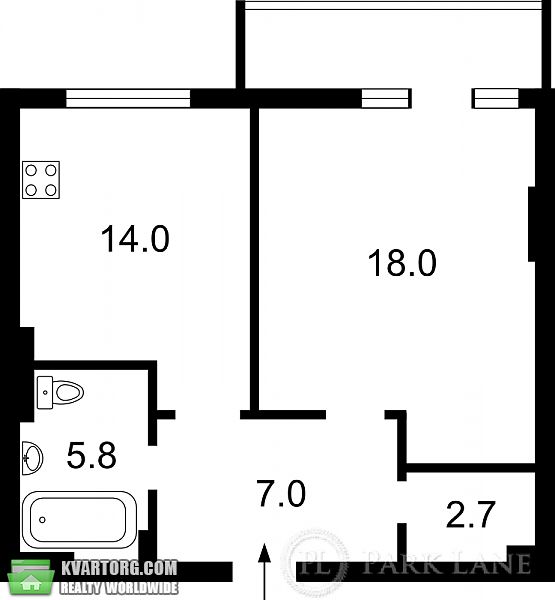Sell 1-room apartment. Киев, Драгомирова — photo 6