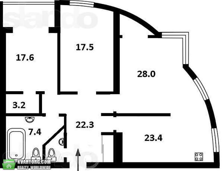 Rent out 3-room apartment. Киев,  Голосеевский пр — photo 9