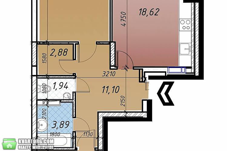 Sell 2-room apartment. Киев,  Ясиноватский пер — photo 5