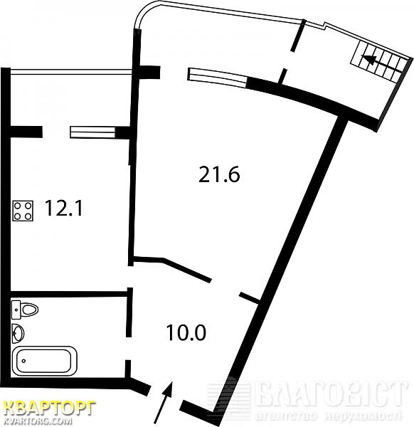 Sell 1-room apartment. Киев, ул. Сербнокильская — photo 3