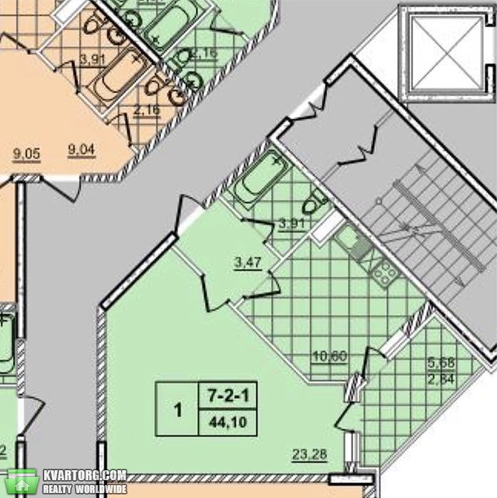 продам 1-комнатную квартиру. Киев,  Бойчука - фото 6