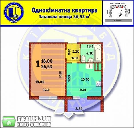 Sell 1-room apartment. Киев,  Мостицкая — photo 1
