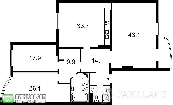 Sell 3-room apartment. Киев,  Франко — photo 3