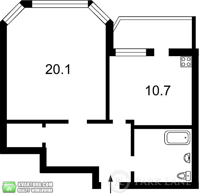 Sell 1-room apartment. Киев,  Бажана — photo 2