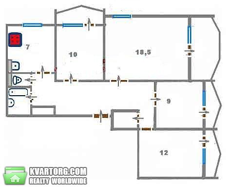 Sell 4-room apartment. Одесса, Балковская — photo 8