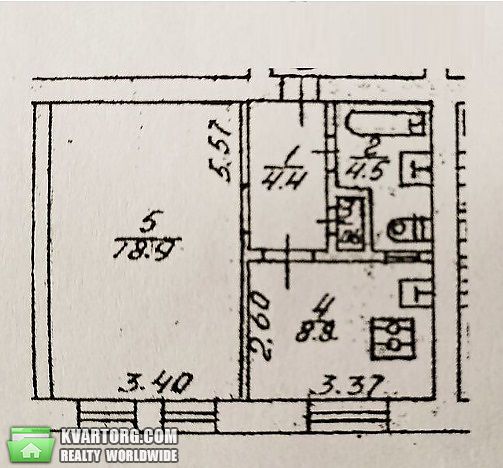 Sell 1-room apartment. Киев,  Дружбы Народов бул — photo 9