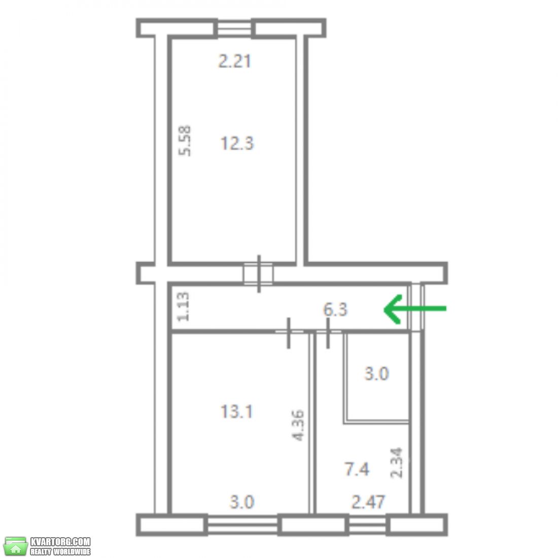 Sell 2-room apartment. Киев, Краснопольская — photo 1