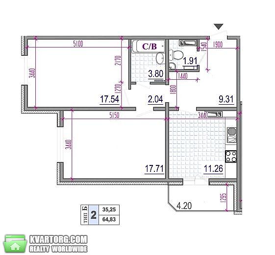 Sell 2-room apartment. Киев,  Ломоносова — photo 4